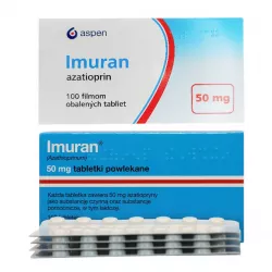 Имуран (Imuran, Азатиоприн) в таблетках 50мг N100 фото