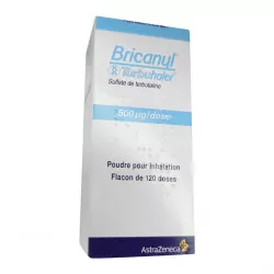 Бриканил (Тербуталин) турбухалер 0,5мг 120 доз (AstraZeneca) фото