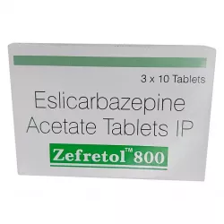 Эсликарбазепин Эксалиеф :: Zefretol 800 мг таб. №30 фото